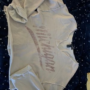 Michigan cropped long sleeve